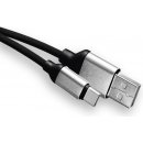 Emos SM7025BL USB-C, 1m, černý