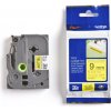 páska BROTHER TZS621 čierne písmo, žltá páska extra lepivá ADHESIVE Tape (9mm) (TZES621)