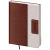 Classic A5 Týždenný 2026 hnedo/béžový