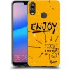 Picasee silikónový čierny obal pre Huawei P20 Lite - Enjoy