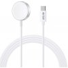 TECH-PROTECT UltraBoost magnetický nabíjací kábel Type-C 120cm pre Apple Watch biely (9490713932704)