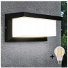 BOWI LED Vonkajšie nástenné svietidlo NEELY 1xE27/9W/230V 4000K IP54 čierna LEDBW0332A + záruka 3 roky zadarmo
