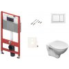 Cenovo zvýhodnený závesný WC set TECE do ľahkých stien / predstenová montáž + WC Ceramia S-Line Pro SIKOTSR0