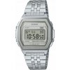 Dámske hodinky Casio A1000A-7EF strieborné