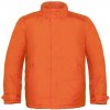 Jacket Real+ / Men , white, S Farba: Orange, Velkost: S