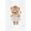 CEBA BABY Podložka prebaľovacia 2-hranná mäkká (48x70) Cosy Fluffy Puffy Poly