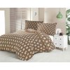 Kvalitex Saténové obliečky LUXURY COLLECTION CARERO béžové 200x200, 2x 70x90 cm