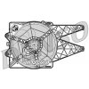 Ventilátor chladenia motora DENSO DER09065