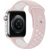Eternico Sporty na Apple Watch 44mm / 45mm / 46mm / Ultra 49mm Cloud White and Pink AET-AWSP-WhPi-42