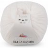 Pletacia priadza Ultra Kasmir 50 g - (56807) biela