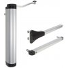 LOCINOX hydraulický samozatvárač 90°/180° pre bránku do 150cm/150kg, strieborný, VERTICLOSE-2-SILV