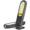 Phenom Magnetická montážna lampa COB + SMD LED s vešiakom a alarmovým svetlom