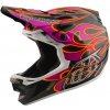 Troy Lee Designs TLD D4 Carbon Mips, prilba - Torched Carbon / Magenta Veľkosť: M