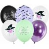 PartyDeco Balóniky latexové Čarodejnice