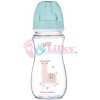 Canpol babies antikolik. fľaštička so širokým hrdlom Exotic Animals zelená 300 ml