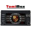TomiMax Porsche Cayenne Android 14 autorádio s WIFI, GPS, USB, BT HW výbava: 8 Core 4GB+64GB PX HIGH