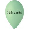 Svet balonku Balónik s textom - Mätovo zelený 26 cm