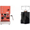 Profitec GO, red + Eureka Mignon Perfetto, BL black