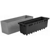 Kvetináč plast sivý Prosperplast 58 cm x 18 x 19,5 cm
