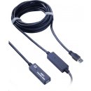 PremiumCord ku3rep10 USB 3.0 repeater a prodlužovací A/M-A/F, 10m