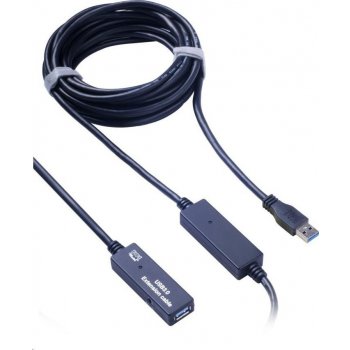 PremiumCord ku3rep10 USB 3.0 repeater a prodlužovací A/M-A/F, 10m