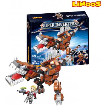 LiNooS robot / dinosaurus s postavičkou 378 ks od 24,9 € - Heureka.sk