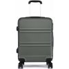 KONO kabínový kufor na kolieskach - sivý - 44L