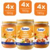 Sunar mäsovo-zeleninový príkrm mix príchutí 6m+, 12× 190 g