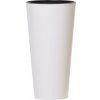 Prosperplast Kvetináč TUBUS SLIM biely lesk 30 cm