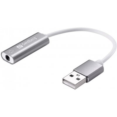 Sandberg Headset USB converter, adaptér 3,5mm jack na USB 134-13