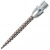 Hroty na šípky TARGET Diamond Pro Key steel, kovové 32mm, strieborné, závit 2BA