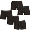 5PACK pánske boxerky Nedeto nadrozmer čierne (5NBX001) 9XL