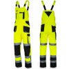 Pracovné záhradnícke nohavice s trakmi REFLEXNÉ VÝSTRAŽNÉ Bezpečnostné S / 46