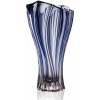 Aurum Crystal váza Plantica blue 320 mm