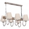 Luminex | Luster na reťazi CARIN 6xE14/60W/230V svetlá | LU8699