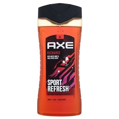 Axe Recharge Arctic Mint & Cool Spices sprchový gel 400 ml pro muže