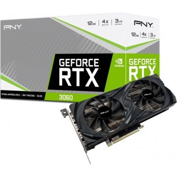 PNY GeForce RTX 3060 UPRISING Dual Fan Edition 12GB GDDR6 VCG306012DFMPB