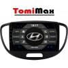 TomiMax Hyundai i10 Android 13 autorádio s WIFI, GPS, USB, BT HW výbava: 4 Core 2GB+32GB LOW