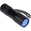 Velleman UV-9 UV LED vreckové svietidlo (baterka), na batérie, 58 g; EFL41UV