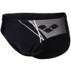 Pánske slipové plavky Arena, BRANCH SWIM BRIEFS čierna,biela 5