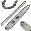 MAR-POL Lišta na pílu + 2 x reťaz 14''/52/ 3/8'' 1.3 mm - M86665