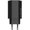 Canyon Hexagon 65, vysokorýchlostná univerzálna nabíjačka do steny, 2x USB-C 65W PD, 1x USB-A 18W, čierna CND-CHAHEX65B