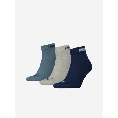 Puma ponožky 3 páry 88749808_navy/grey/nightshadow