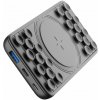 Bezdrôtová powerbanka Cellularline Octopus s bezdrôtovým nabíjaním a prísavkami, 10 000 mAh, čierna