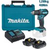 MAKITA SET Aku. skrutkovač DDF483Z + DC18SD + 2 x 1,5Ah 18V + kufor 158597-4