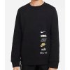Sweatshirt Nike Sportswear Jr. DX5162 010 (117989) Black L (147-158)
