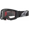 Okuliare ALPINESTARS Supertech Corp (čierna/sivá, číre plexi)