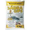 Kittfort Sadra Gips plastická 2v1 maliarska sadrová stierka + tmel 1 kg
