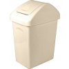 Branq Odpadkový kôš s výklopným vekom 10 l – béžový