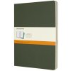 Sešity Moleskine Cahier 3 ks linkované zelené XL (Moleskine)